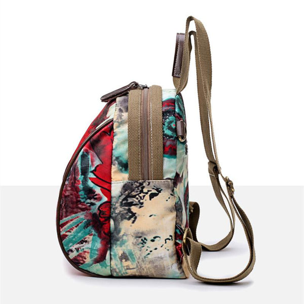 Vintage Floral Print Bag