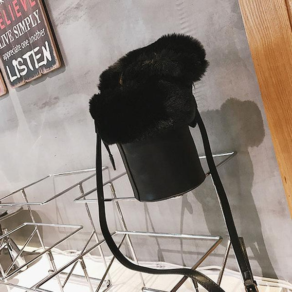 Drawstring Soft Plush Bag